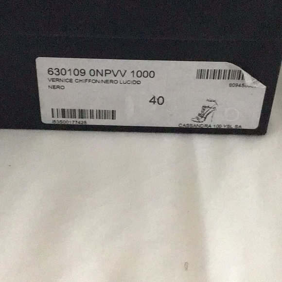 Authentic Saint Laurent Casandra heels in Nero(Black) - Picture 13 of 15